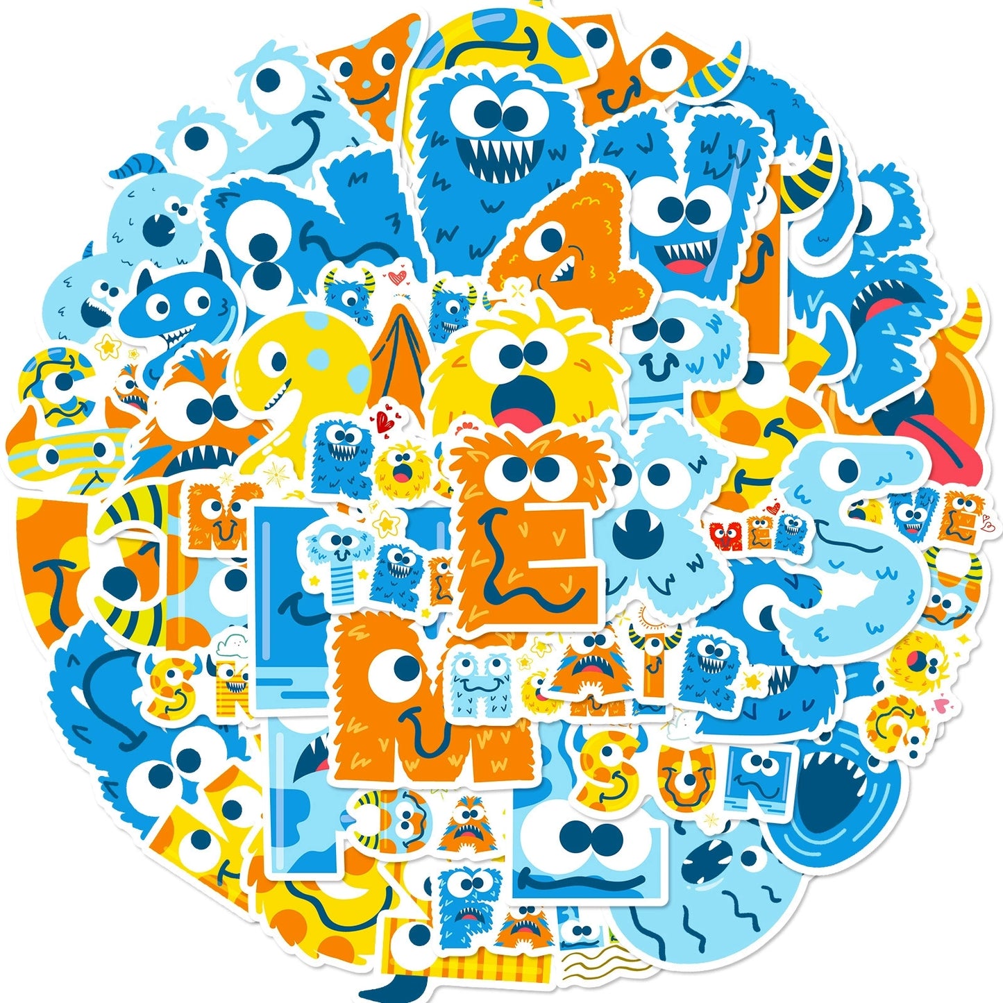 Cartoon Beast Stickers