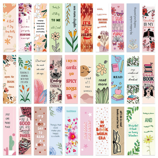 Inspirational quote bookmarks
