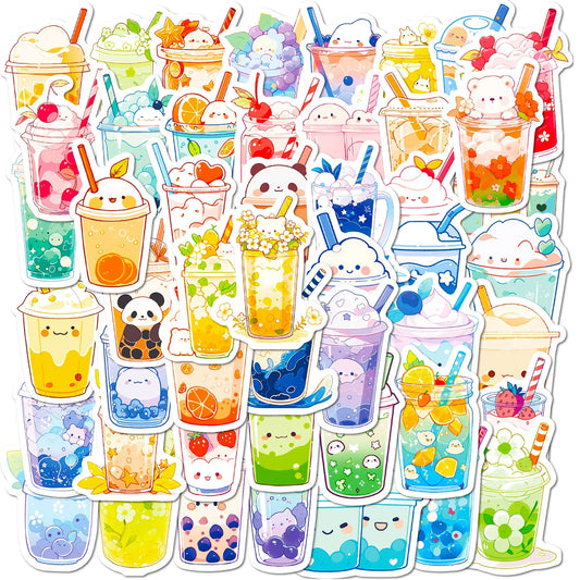 Bubble tea stickers