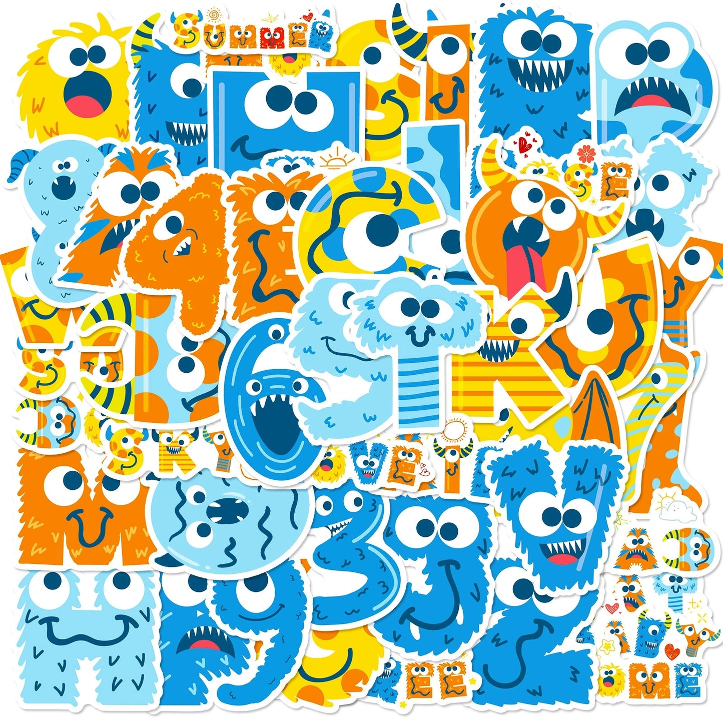 Cartoon Beast Stickers