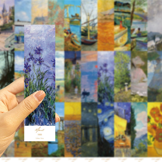 Oil painting styles bookmarks