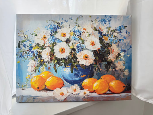 Vibrant Floral Canvas Print